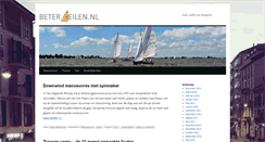 Desktop Screenshot of beterzeilen.nl